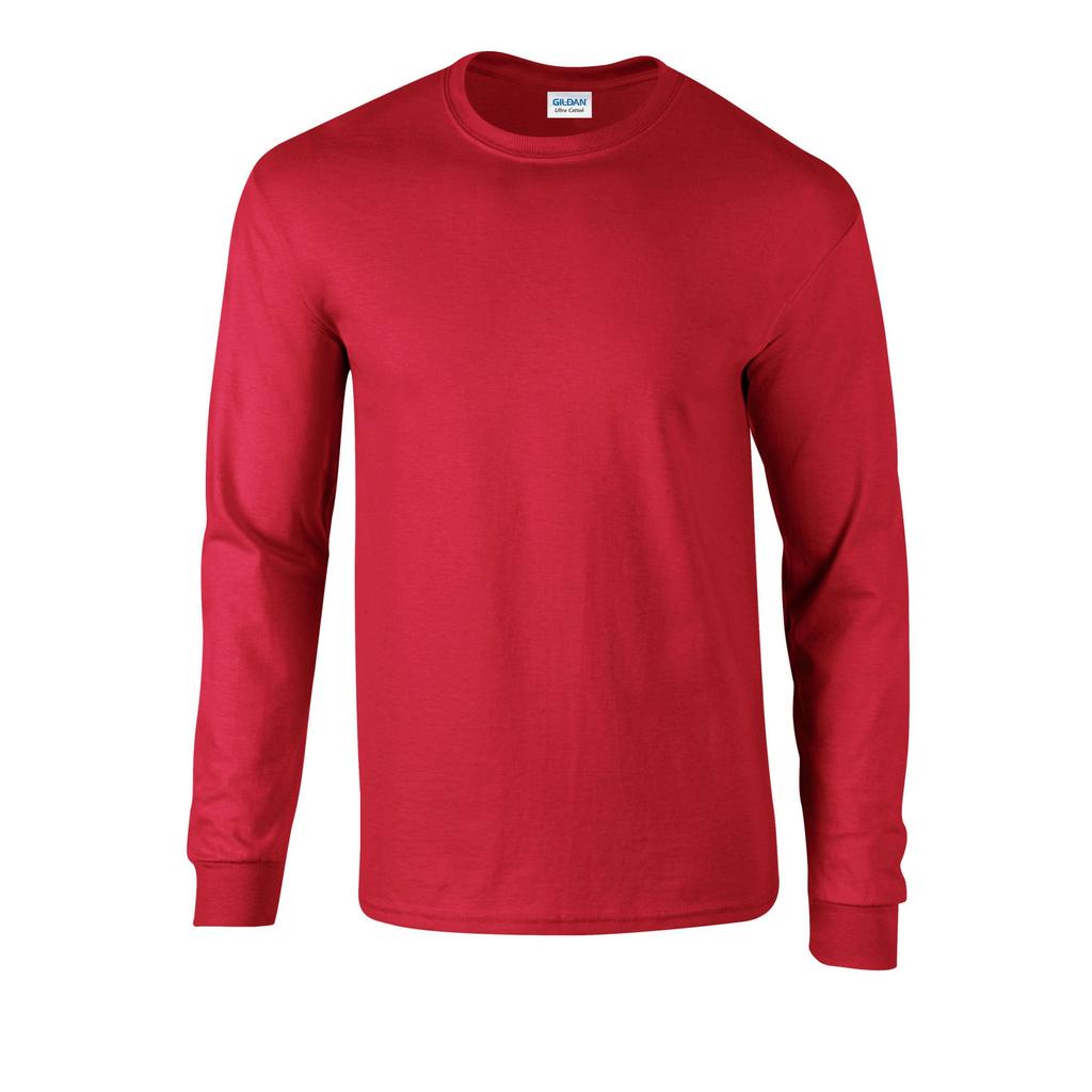 Gildan Unisex Adult Ultra Cotton Long-Sleeved T-Shirt