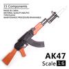 1/6 4D США Пулемет M2 Блоки Оружия Игрушки MK19 AK47 MP5 MG42 Военная Модель Оружия для 12-дюймовой Фигурки Sence DIY
