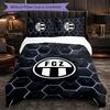 FC Zürich Themed Bedding 3Pcs Duvet Cover Set Decorative Bed Linen For Teen Room Home Decoration
