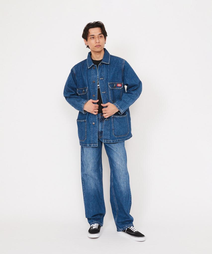 Dickies Рабочая куртка Kaihara Denim Средне-синяя