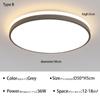 Modern LED Ceiling Light For Bedroom Living Dining Room Hotel Restaurant Interior Decor Lighting Fixture Round Chandelier Luster