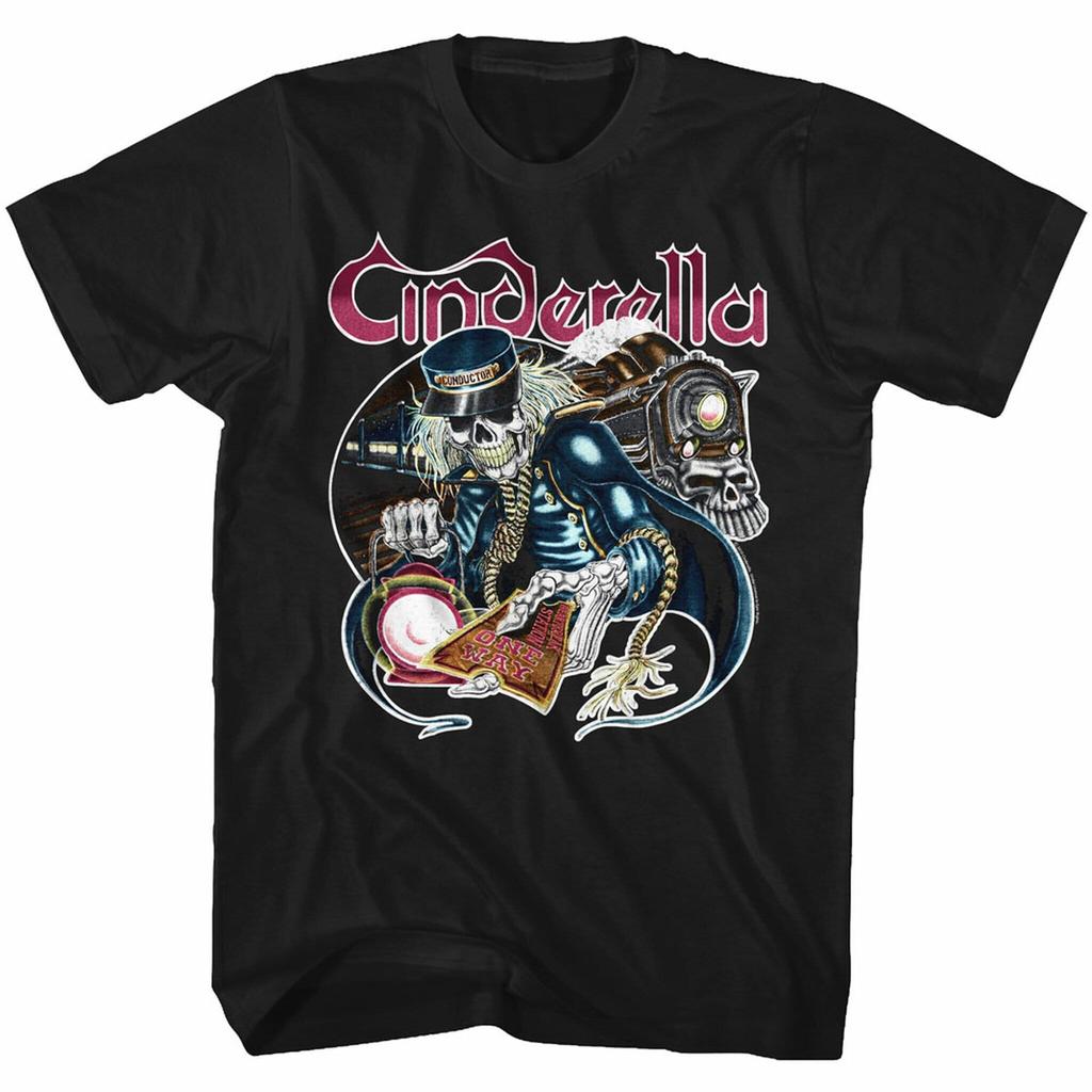 Cinderella One Way Black Adult T-Shirt