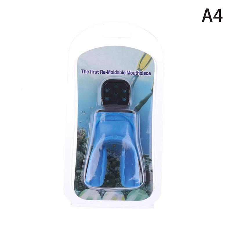Silicone Snorkel Diving Mouthpiece Scuba Moldable Bite Mouthpiece Regulator Plastic Snorkel Mouthpiece