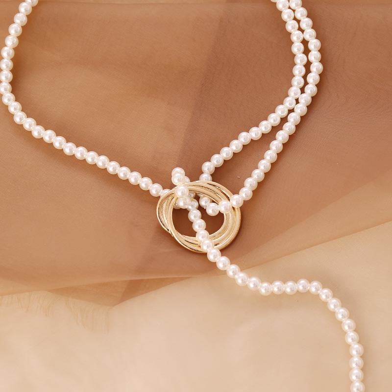 Богемный Длинный Жемчужный Цепь Ожерелье Модные Ювелирные Изделия Подвеска Длинная Цепь Вечеринка Новинка