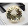 19+ Ct Light Yellow Sapphire Round Cut Beautiful Loose Gemstone