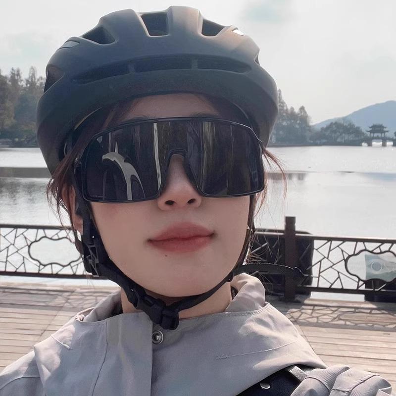 Dual-purpose bicycle windproof mountaineering polarized sunglasses goggles men