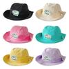 Quick-drying Kids Bucket Hat Candy Color Panama Hat Fahion Beach Cap  Boys Girls
