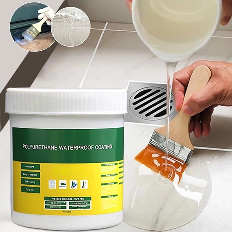 30g/100g/300G Transparent Waterproof Coating Sealant Agent Wall Leak Repair Material Invisible Glue For Roof Leakage Crack Seepage