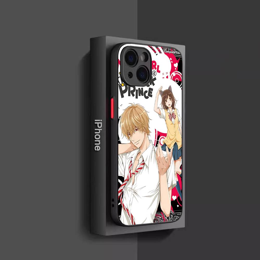 Kaichou Wa Maid-Sama For IPhone 15 16 Pro Max 11 12 13 14 XS XR X Plus 16E Matte Translucent Phone Cover