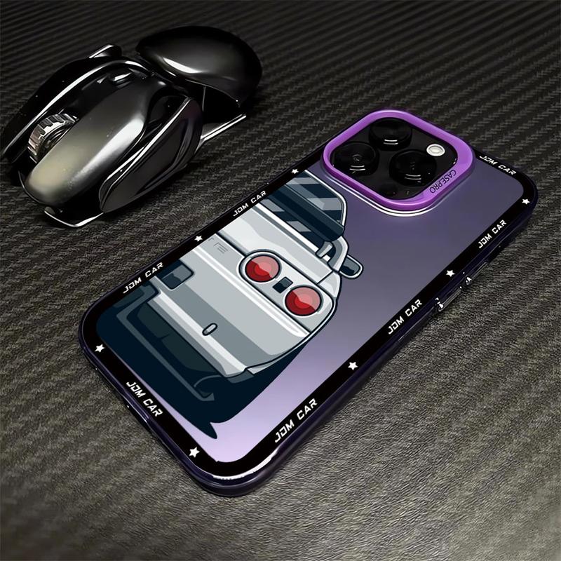 Спортивный чехол для телефона JDM Dream Car для Apple iPhone 16 15 Pro Max 13 14 Plus 12 11 Pro plus Матовый