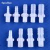 10 dona M5~M16 Erkak Rezba 2.4~16mm PP Pagoda To'g'ridan-to'g'ri Ulagich Bog' Sug'orish Suv Quvuri Shlang Ulagichlari Akvarium Baliq Idishi Adapter Tikanli Ulagichlar