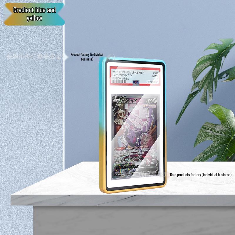 Градиентный металлический корпус для защиты карт PSA/BGS - Совместим с картами Pokemon и Star Player