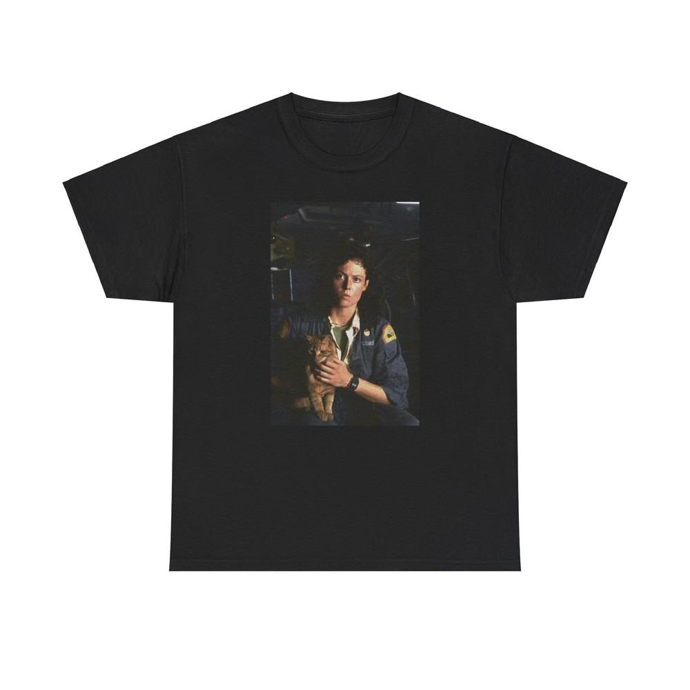 Alien Shirt Ellen Ripley Jonsey Cat xenomorph horror movie