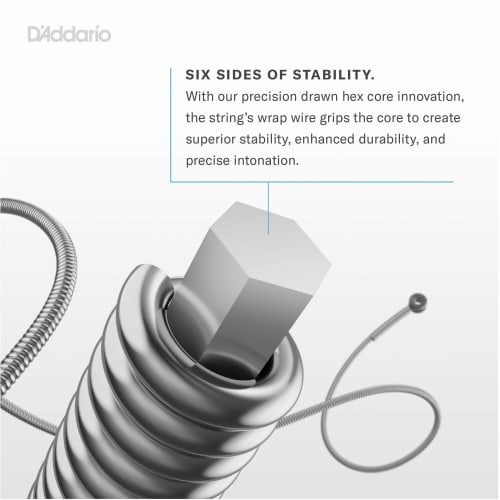 D'Addario Electric Guitar Strings, XL Nickel, .013-.062, Baritone Light, EXL158