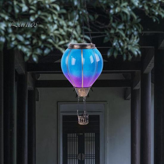 Солнечный фонарь на воздушном шаре с крючком, автоматическое включение/выключение, легко повесить на открытом воздухе, водонепроницаемый воздушный шар на солнечной батарее, декор для лужайки, крыльца