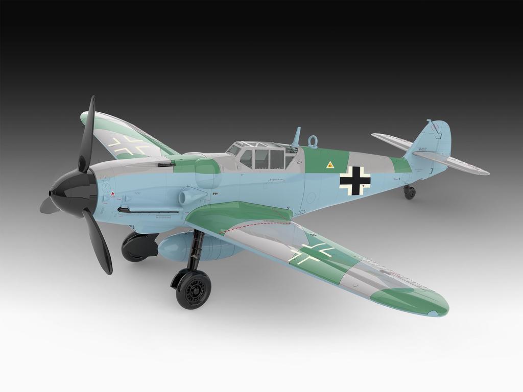 Немецкий Revell Немецкие ВВС Messerschmitt Пластиковая модель 03653 1/32 BF109G-6
