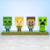 3D Ночник Персонаж Minecraft со Свечением LED для Декора Детской Комнаты
