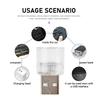 For Volkswagen VW Car USB LED Ambient Light Decorative Atmosphere Lamp Tiguan CC Jetta Polo Golf 4 5 6 Passat B5 B6 B7 CC