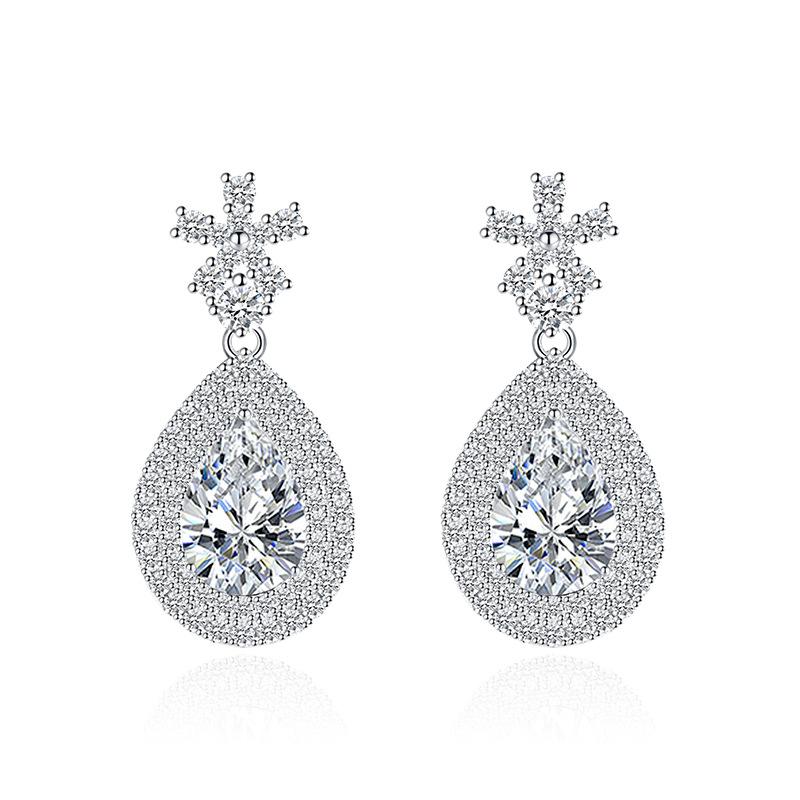 Sace Gems Серьги-капли для женщин, подарки на свадьбу