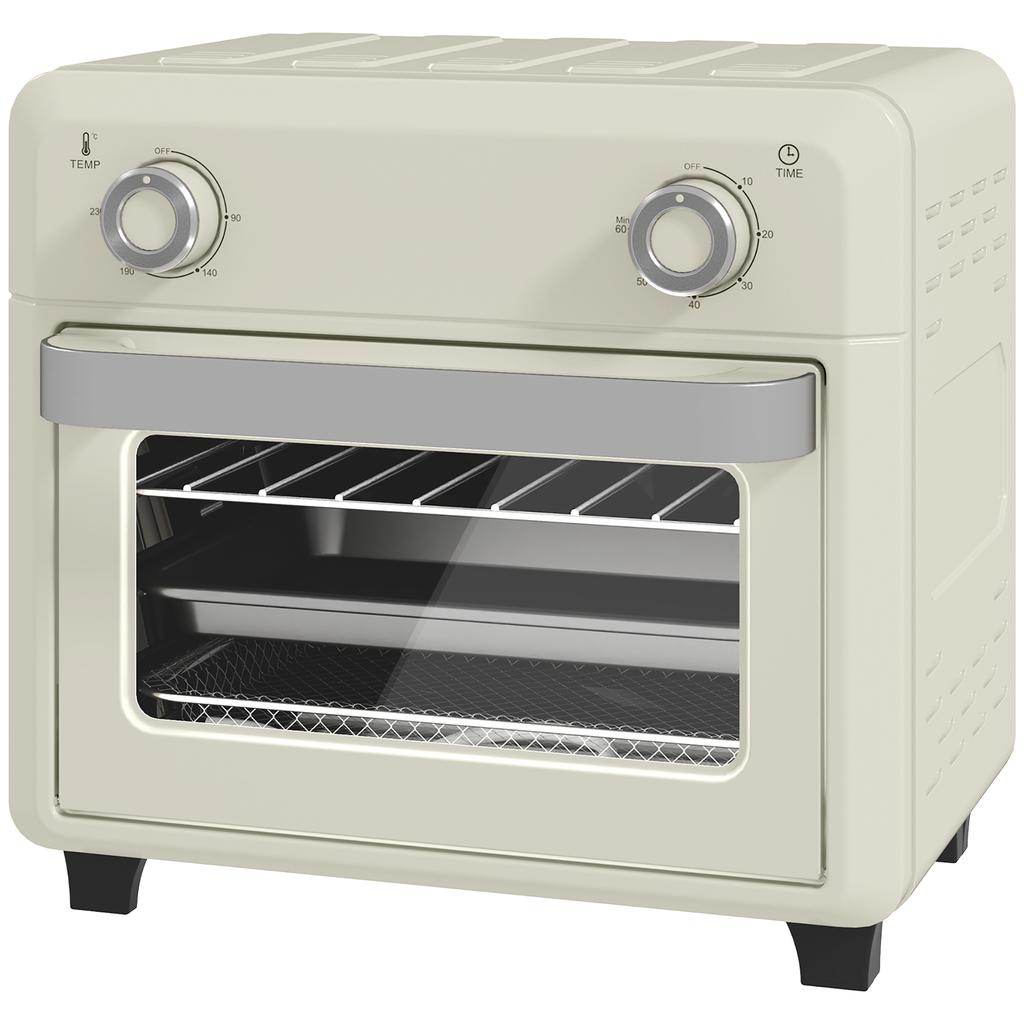 Air fryer mini oven, 10 L, 1000 W, 80-230 C, timer, 32 x 27.2 x 29.8 cm