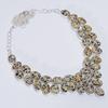 Handmade Dalmatian Jasper Necklace In 925 Sterling Silver Oval Stone WSJ-5111