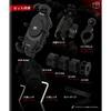 Kaedear Bike Phone Holder Vibration Dampening, Up to 19mm Thickness, Fiber-Reinforced Resin & Aluminum, Handlebar Mount, for Scooters