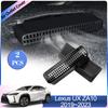 Для Lexus UX ZA10 250h 260h 300e 2019~2024 автомобильные воздухозаборники крышки под задним сиденьем вентиляция кондиционера выхлопная система аксессуары
