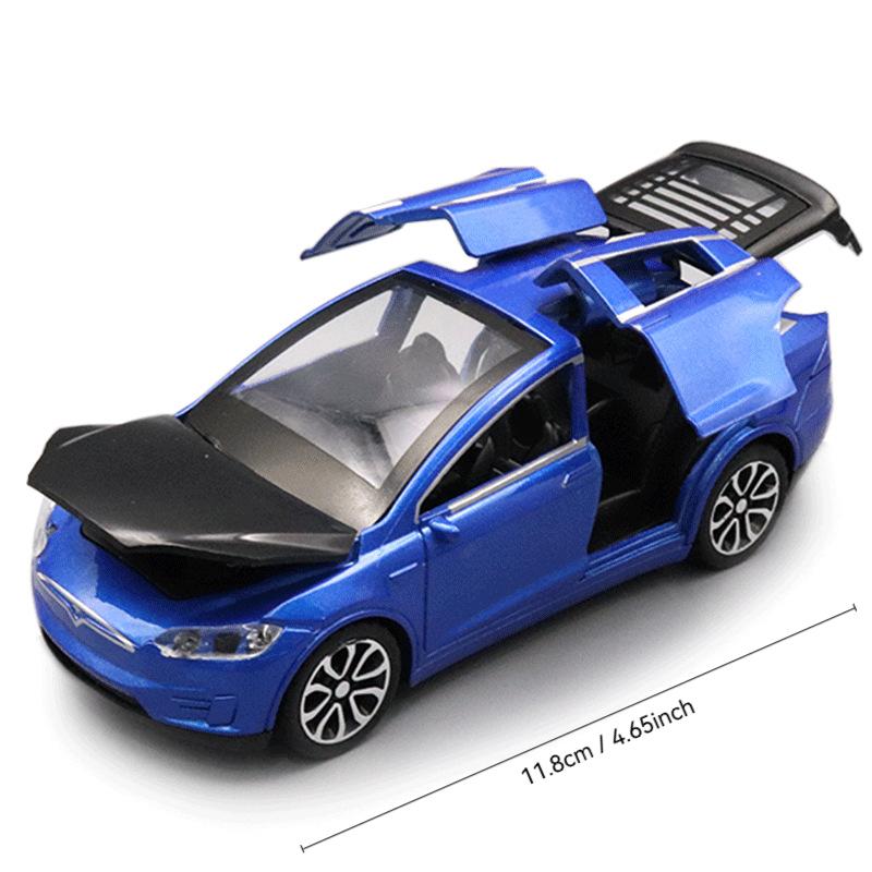 1:36 High Simulation Car Model for Tesla Alloy Car Model Diecasts Toy Vehicles Toy Cars Boy Toys Pull Back Kid Gifts