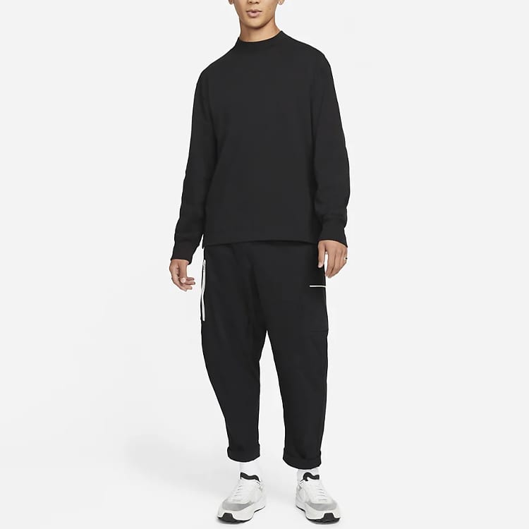 Nike Футболки Унисекс Черные Стойка Умеренный DD7029-010