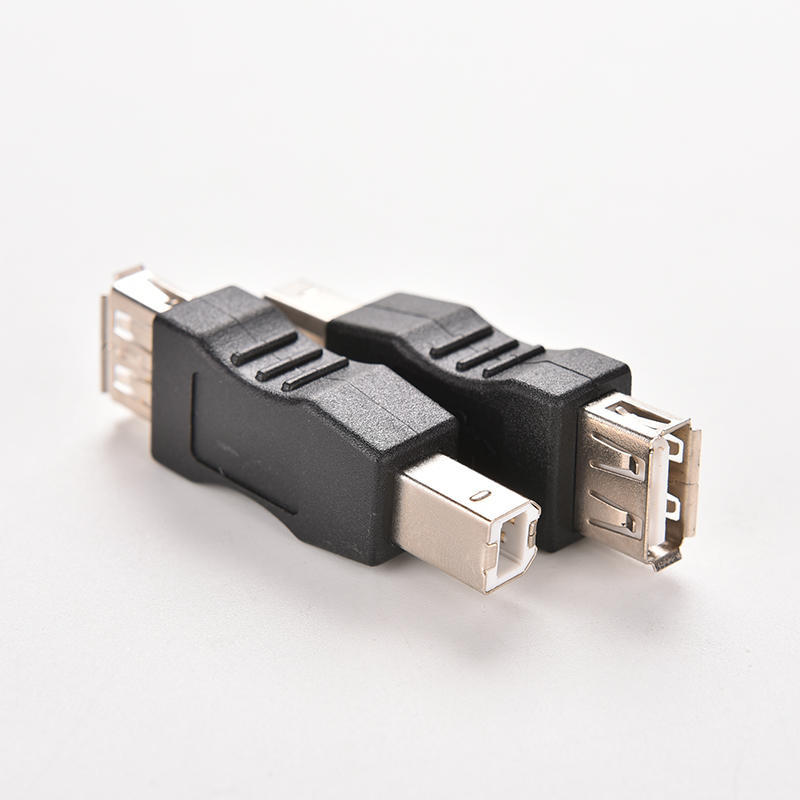 Pcs Usb Type A Female To Usb Type B Male Converter Adapter Conector