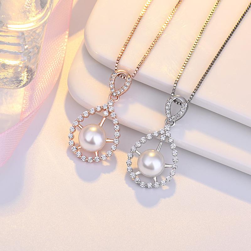 Lindon Women Necklace Pendant Copper Alloy Zircon Fashion Gift