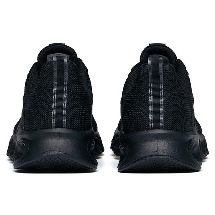 Anta Беговая серия Амортизирующие прочные низкие кроссовки для бега мужские кроссовки черные 112225581-4