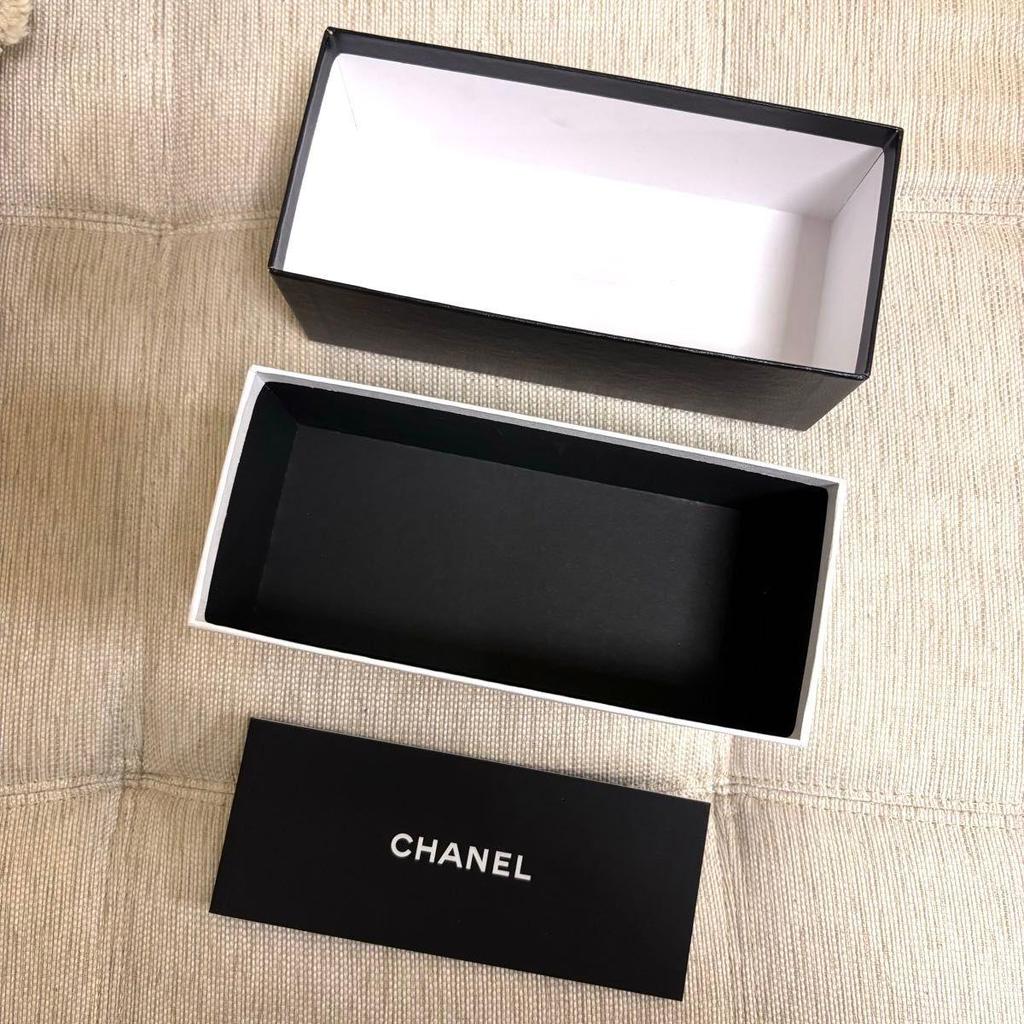 Б/у Ограниченное снижение цены до сегодняшнего дня chanel Chanel оригинальная коробка коробка для солнцезащитных очков