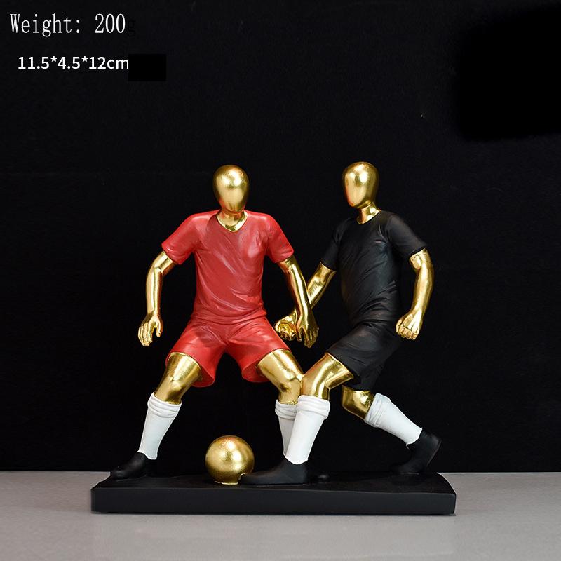 Статуэтка 1шт спортсмен смола домашний телевизор шкаф винный шкаф кабинет гостиная спальня офис рабочий стол дом