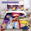 3pcs Kuroko's Basketball1 pattern bedding set duvet cover set includes duvet cover &pillowcases, perfect all season bedroom decoration & gift