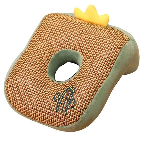 Desk Nap Pillow, Face Down Nap Pillow with Arm Hole, Cooling Mat Ergonomic Pillow for Neck Support, School Office Napping Sleeping
