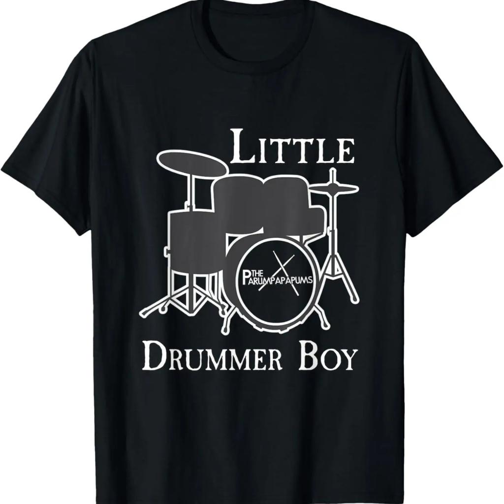 Little Drummer Boy Percussionist Christmas Holiday Drum T-Shirt
