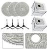 Convenient Disposal Dust Bag Set Mop Cloth Kit Side Brush Accessories