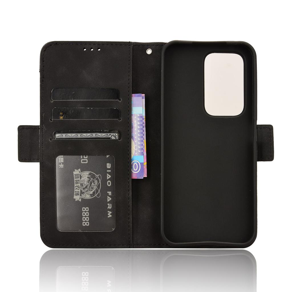 Кожаный чехол-книжка для Honor 200 Lite, противоударный чехол для телефона с несколькими отделениями для карт