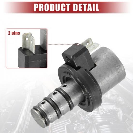 Pack of 5 for Hyundai for Kia Transmission Shift Solenoid Silver Tone Black