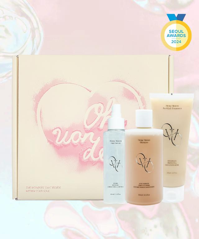 [OHWONDER.] Подарочный набор Hemp Heaven Trio