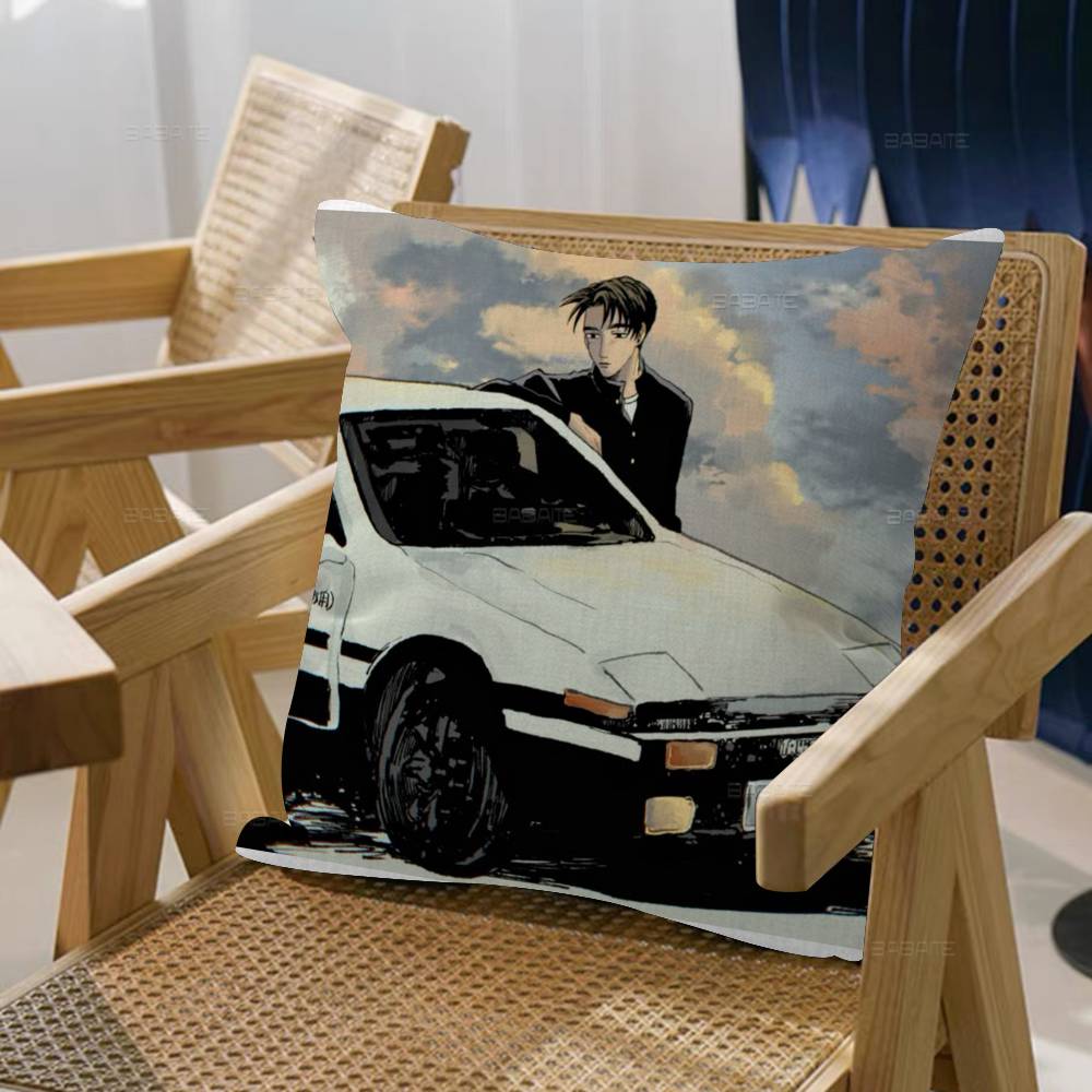 Аниме Initial D Подушка Чехол для Подушки Наволочка Гостиная Диван Домашний Декор Индивидуальный