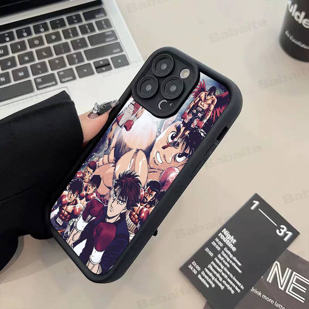Чехол для телефона Аниме H-Hajime N-No I-Ippo Для iPhone 17 16 15 14 13 12 11 Pro Max Plus Силиконовый ударопрочный чехол