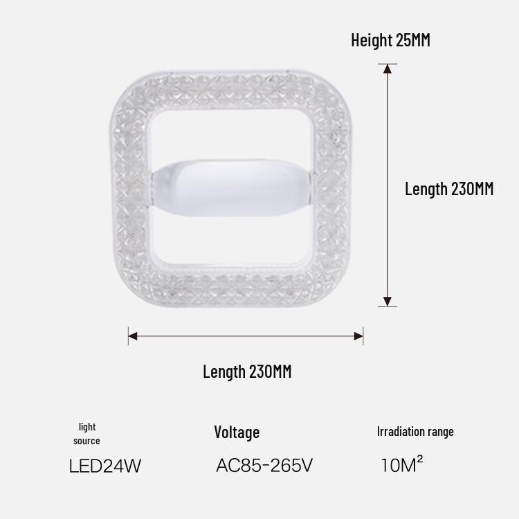 Светодиодная энергосберегающая хрустальная лампа E27 с винтовым цоколем