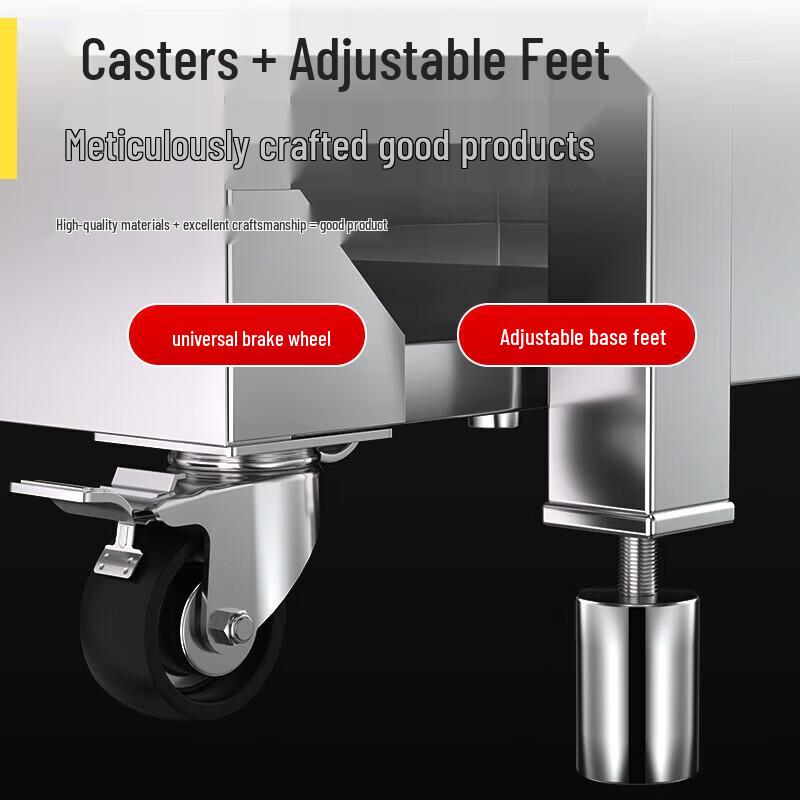 Stainless Steel Commercial Waste Collection Table