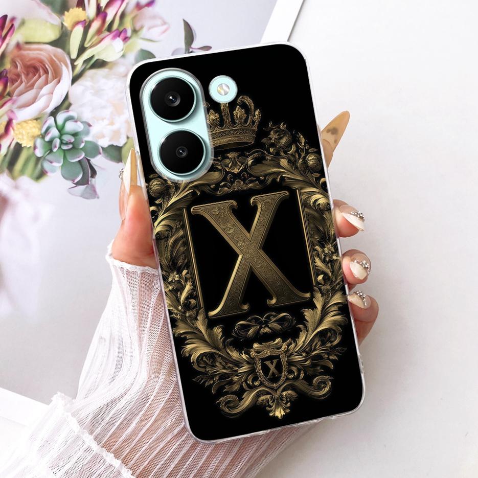 Чехол для Xiaomi Poco X8 Pro Новый Роскошный Чехол с Буквами Мягкий Тонкий Чехол для Телефона Для Xiaomi Poco X8 Pro Max PocoX8 Pro 5G Чехлы Бампер