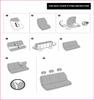 9 X 5-Seats Seat Cover Mesh Polyester Front + Rear Protector Cover For Car Sedan