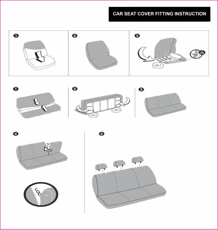 9 X 5-Seats Seat Cover Mesh Polyester Front + Rear Protector Cover For Car Sedan