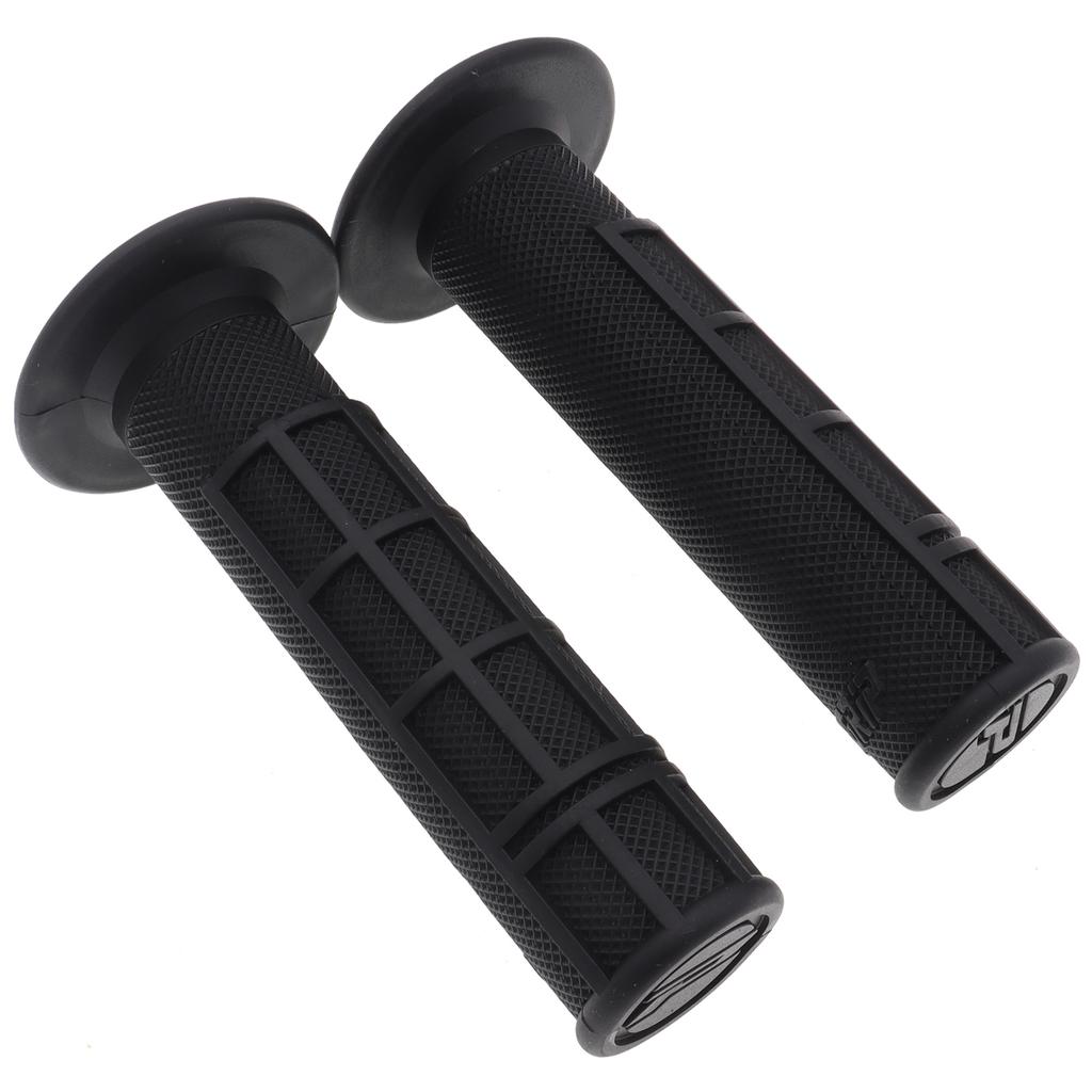 7/8" Rubber Handlebar Handle Grip 22mm Grips Left and Right ATV Motorcycle Dirt Pit Bike Motocross Thumb Throttle