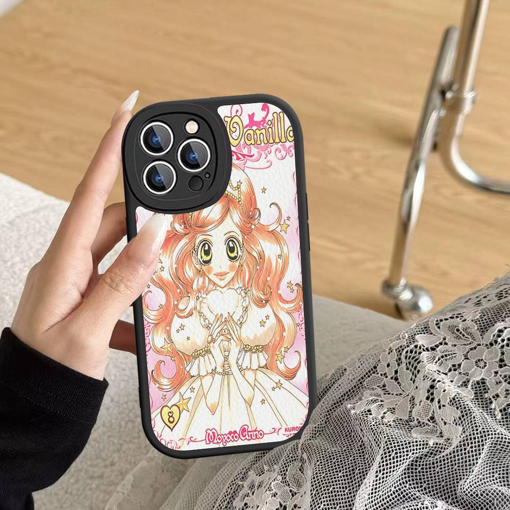 Anime S-Sugar Sugar Phone Case For IPhone 16 15 14 13 12 11 Pro Max Plus Leather Cover